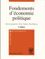 Fondements D'économie Politique.pdf