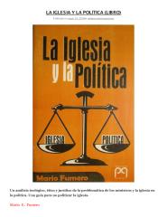 LA IGLESIA Y LA POLÌTICA por Mario Fumero.pdf
