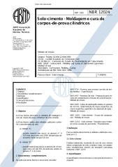 NBR 12024 - Solo-cimento - Moldagem e cura de corpos-de-prova cilindricos.pdf